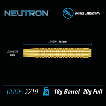 Winmau Neutron 20 gram Brass Soft Tip Darts