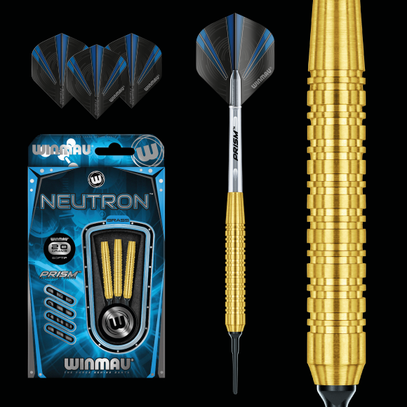 Winmau Neutron 20 gram Brass Soft Tip Darts