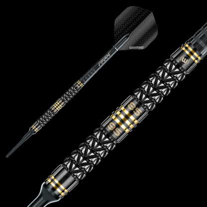 Winmau Aspria 18 gram 95%/85% Tungsten alloy Dual Core technology SOFT TIP