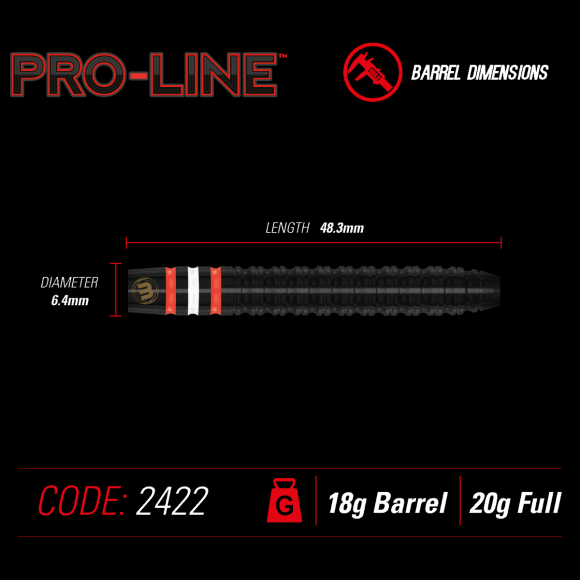 Pro-Line 20 gram 90% Tungsten alloy SOFT TIP