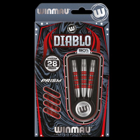 Winmau Diablo Steel Tip Dart Set 28 gram 90% Tungsten alloy