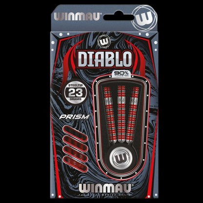 Winmau Diablo Steel Tip Dart Set 23 gram 90% Tungsten alloy