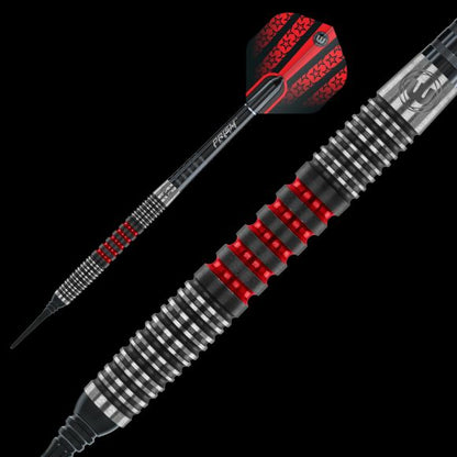 Winmau Joe Cullen 20 gram barrel/22 gram full 90% Tungsten alloy SOFT TIP
