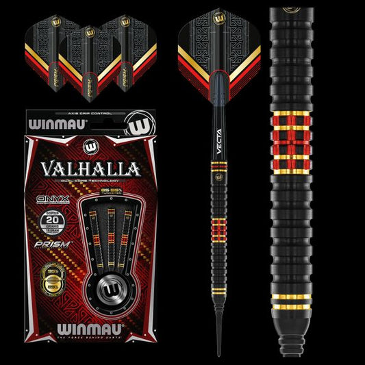 Valhalla 18 gram barrel/20 gram full 95%/85% Tungsten alloy Dual Core technology SOFT TIP