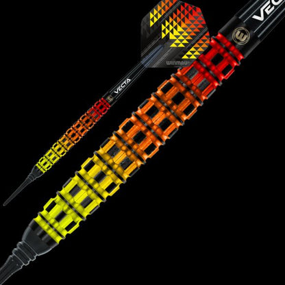Winmau Firestorm Flame 20 gram 90% Tungsten alloy SOFT TIP