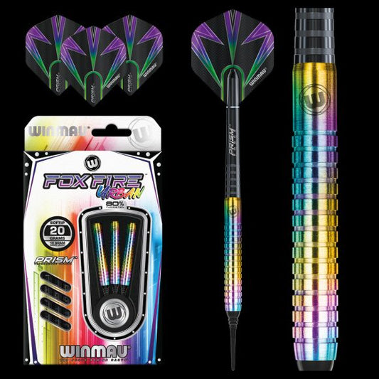Winmau Foxfire Urban 20 gram 80% Tungsten alloy SOFT TIP