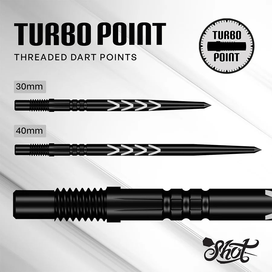 Shot Michael Smith Turbo Dart Points - 30mm