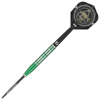 Shot Alchemy Mythril Turbo Point Steel Tip Dart Set-90% Tungsten Barrels - 25gm