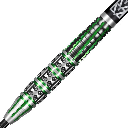 Shot Celt Druid Turbo Point Steel Tip Dart Set-90% Tungsten Barrels - 23gm