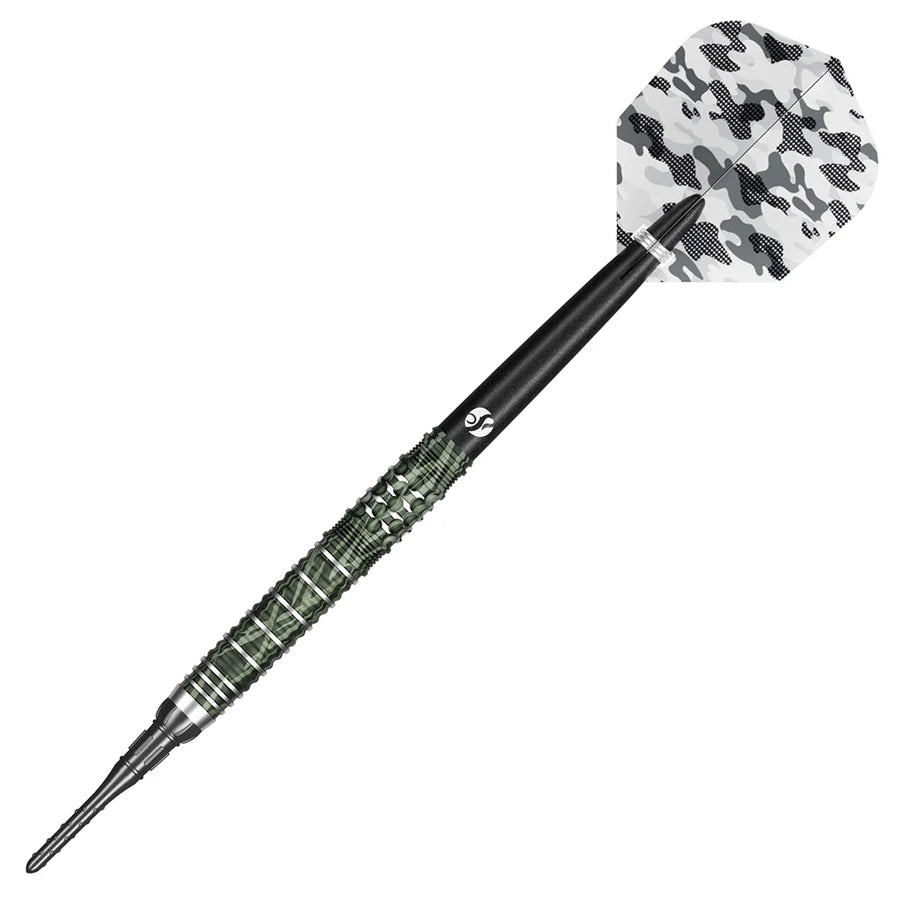 Shot Camo Ghillie Soft Tip Dart Set-90% Tungsten - 20gm