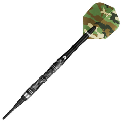 Shot Camo Longshot Soft Tip Dart Set - 95% Tungsten - 20gm