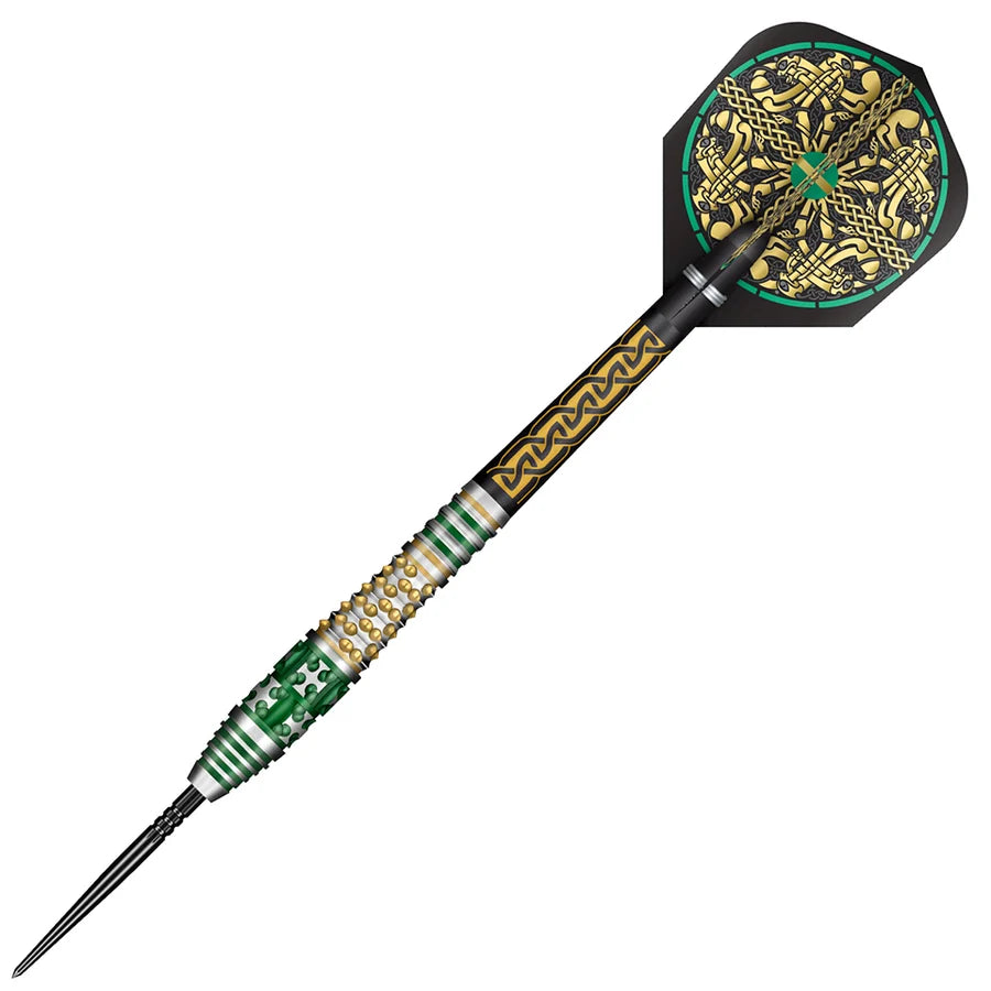 Shot Celt Cernunnos Turbo Point Steel Tip Dart Set-90% Tungsten Barrels - 24gm