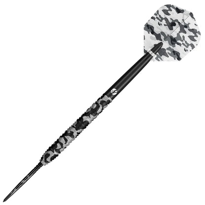 Shot Camo Polar Turbo Point Steel Tip Dart Set-90% Tungsten Barrels - 24gm
