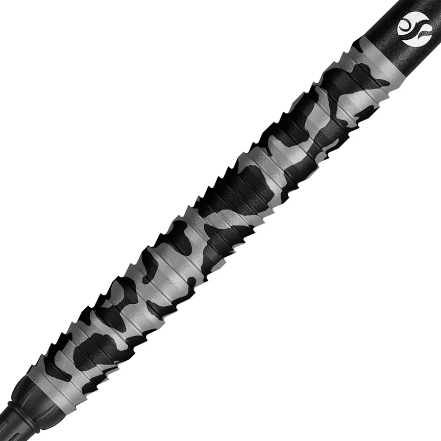 Shot Camo Polar Turbo Point Steel Tip Dart Set-90% Tungsten Barrels - 24gm