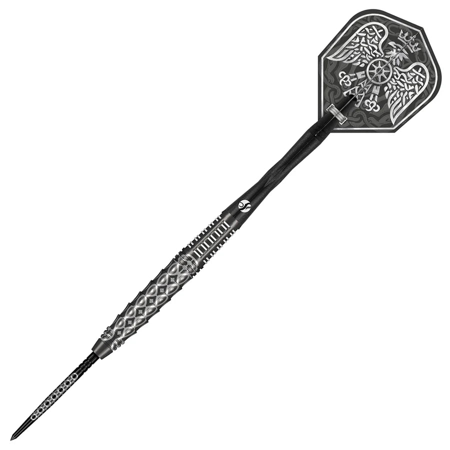 Shot Goths Wulfaz Turbo Point Steel Tip Dart Set-90% Tungsten Barrels-23gm