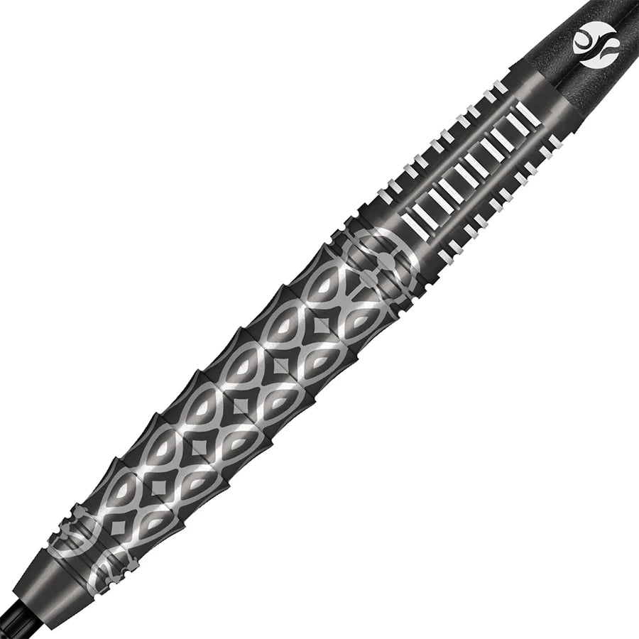 Shot Goths Wulfaz Turbo Point Steel Tip Dart Set-90% Tungsten Barrels-23gm