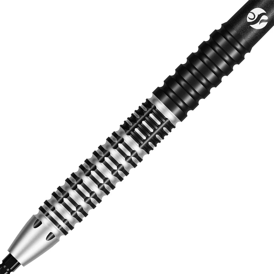 Shot Pro Series Willie O'Connor Magpie Turbo Point Steel Tip Dart Set-90% Tungsten Barrels - 24gm