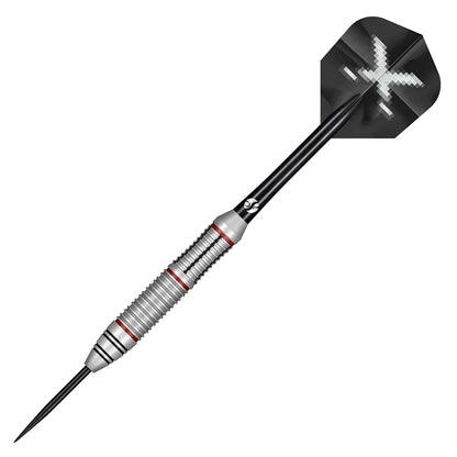 Shot X-Control Steel Tip Dart Set - Brass Barrels - 23gm
