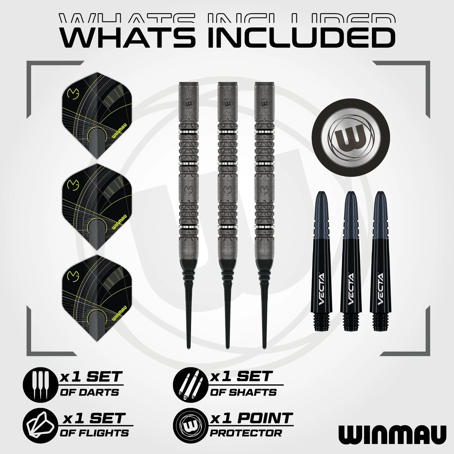 MvG Michael Van Gerwen Signature Edition 18 gram barrel/20 gram full 85% Tungsten alloy Soft Tip