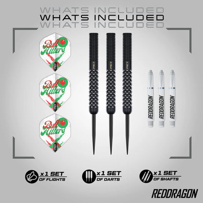 Red Dragon Bullhitters V1 Steel Tip Darts 23 gram 90% Tungsten