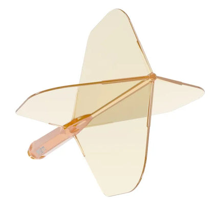 CUESOUL ROST 77 Integrated Dart Shaft & Flight - Big Standard Shape - Short - Transparent O/P/R