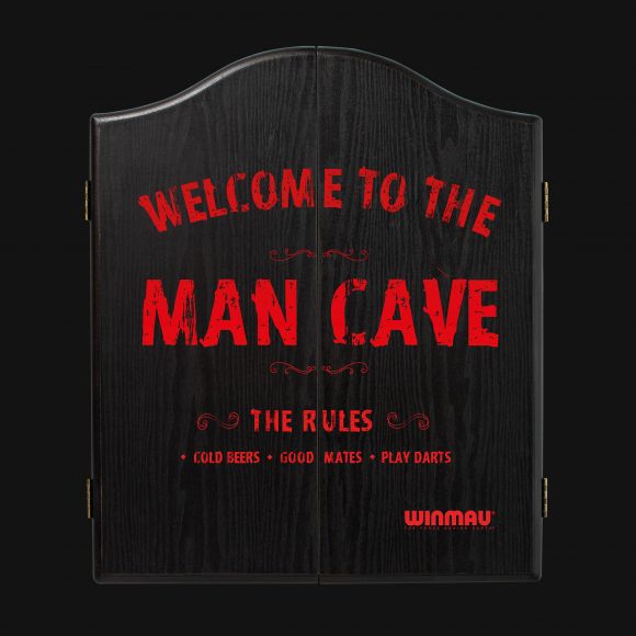 Winmau Man Cave Deluxe Dartboard Cabinet