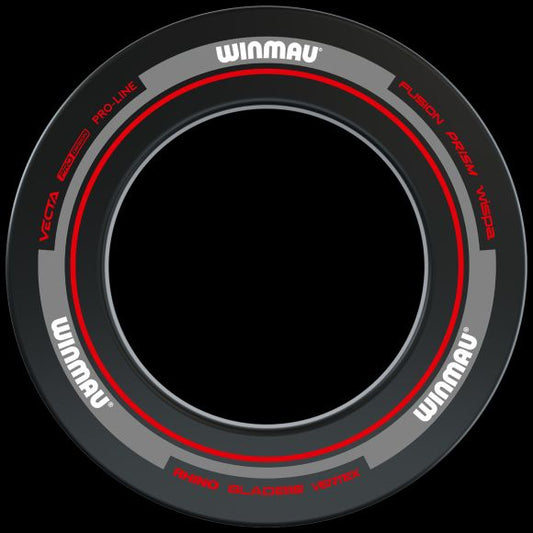 Winmau Advance Black/Red Surround