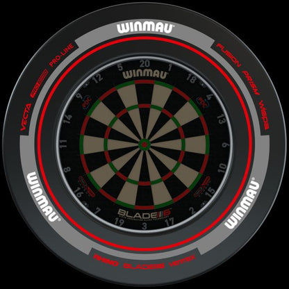 Winmau Advance Black/Red Surround