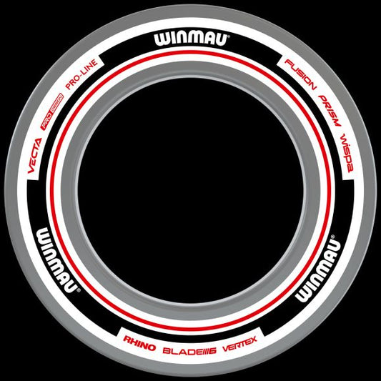 Winmau Advance White/Red Surround