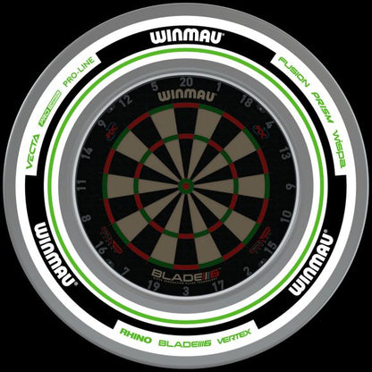 Winmau Advance White/Green Surround