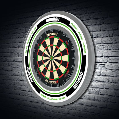 Winmau Advance White/Green Surround