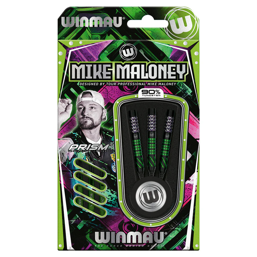 Winmau Mike Maloney - 18 gram 90% Tungsten alloy SOFT TIP