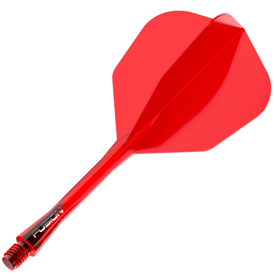 Winmau Fusion Integrated Flight & Shaft #6 Standard - Medium - Red