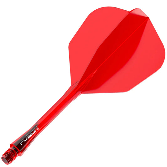 Winmau Fusion Integrated Flight & Shaft #6 Standard - Medium - Red