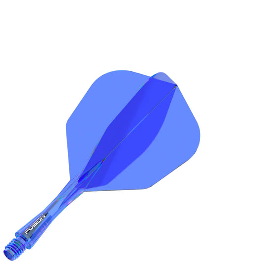 Winmau Fusion Integrated Flight & Shaft #6 Standard - Short - Blue