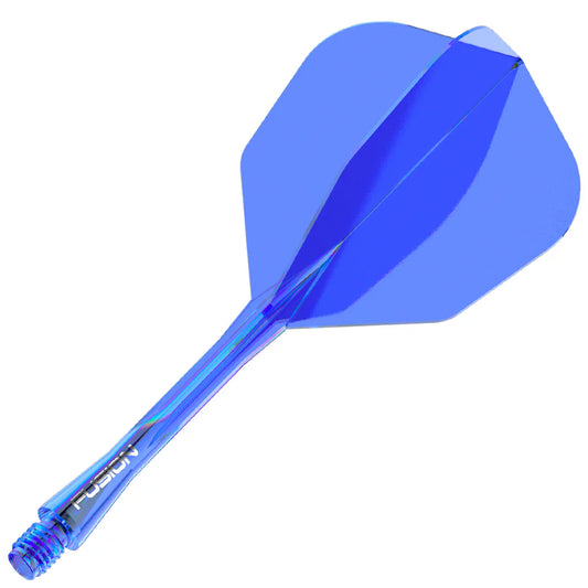 Winmau Fusion Integrated Flight & Shaft #6 Standard - Medium - Blue