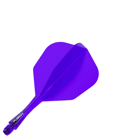 Winmau Fusion Integrated Flight & Shaft #6 Standard - Short - Purple