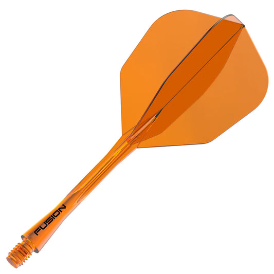 Winmau Fusion Integrated Flight & Shaft #6 Standard - Medium - Neon Orange