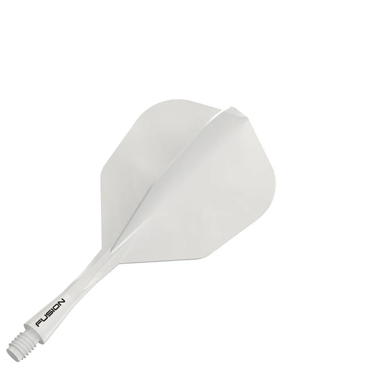 Winmau Fusion Integrated Flight & Shaft #6 Standard - Short - White
