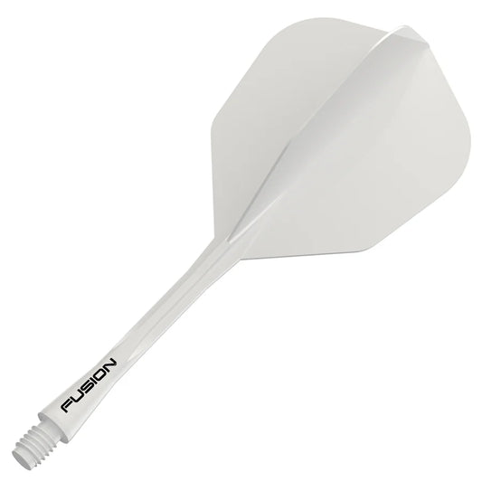 Winmau Fusion Integrated Flight & Shaft #6 Standard - Medium - White