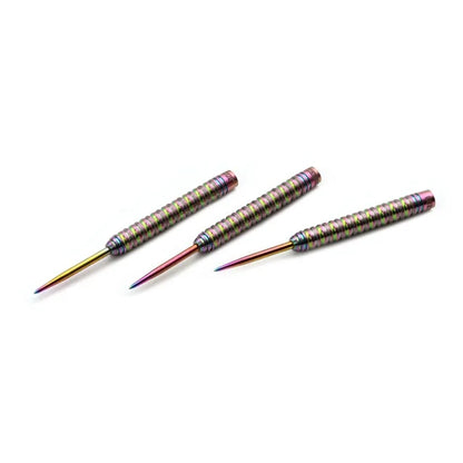 CUESOUL Pink Gem Stone 22 gram 90% Tungsten Steel Tip Dart Set w/ ROST Flights