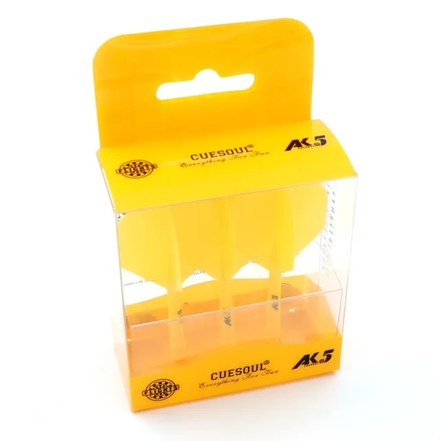 CUESOUL ROST AK5 Integrated Dart Shaft & Flight - Standard Shape - Medium - Yellow