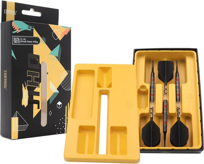 CUESOUL JIHO S1 20 gram 90% Tungsten Soft Tip Dart Set w/ ROST T19 Flight