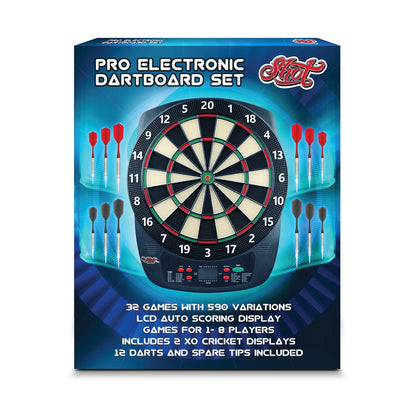Shot Pro Electronic Soft Tip Dart Board Set