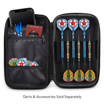 Shot Tactical Darts Case-Two Set Dart Wallet-Black