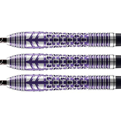 Shot Viking Shield-Maiden Steel Tip Dart Set-90% Tungsten Barrels-23gm