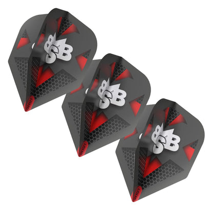 Shot Michael Smith Tenacious Dart Flight Set-Small Standard