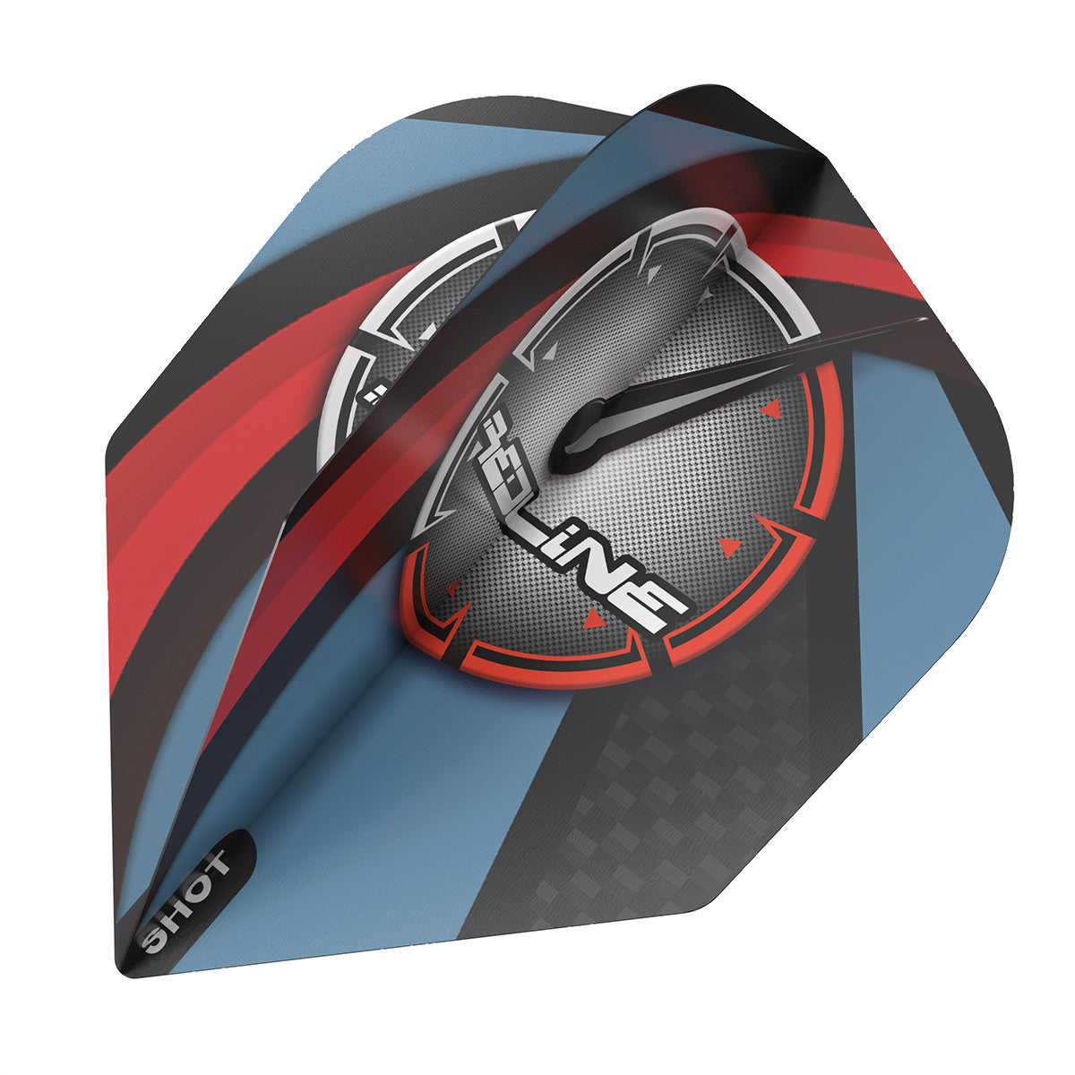 Shot Redline BLAZ3D Dart Flight Set Small Standard
