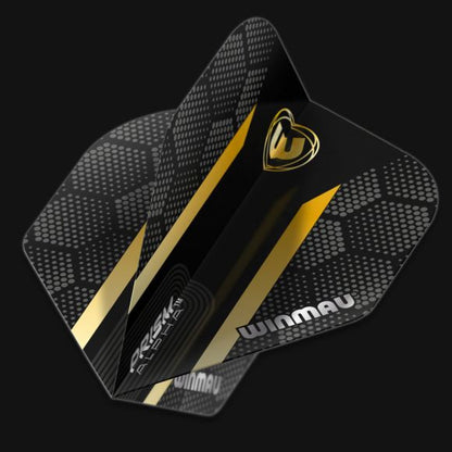 Prism Alpha Black & Gold Hexagon Extra Thick