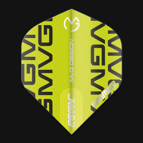 Prism Delta MvG (Michael Van Gerwen) 2021 Green Print Extra Thick